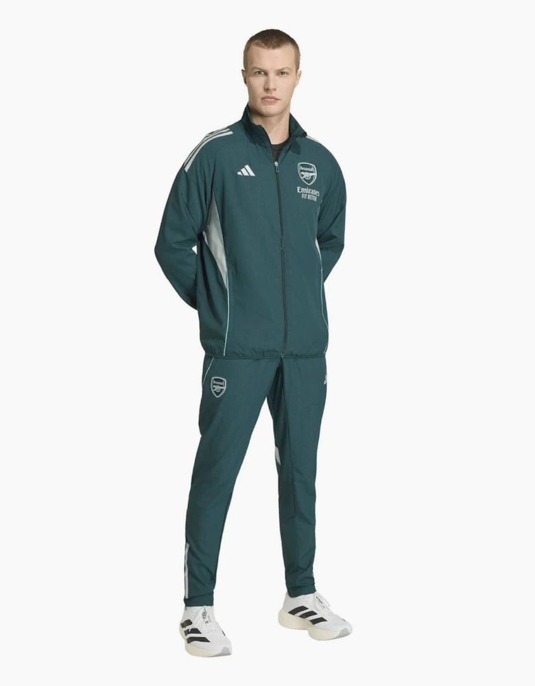 Solid Patterned Side Pocket Side Stripes Track Jacket