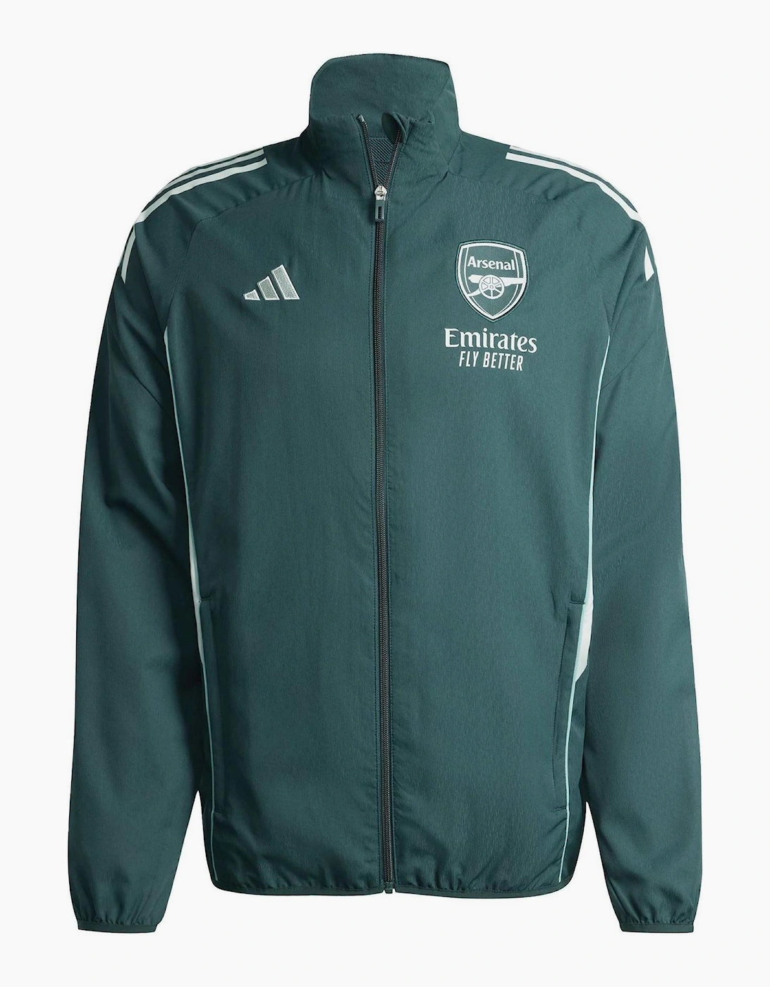 Solid Patterned Side Pocket Side Stripes Track Jacket, 7 of 6