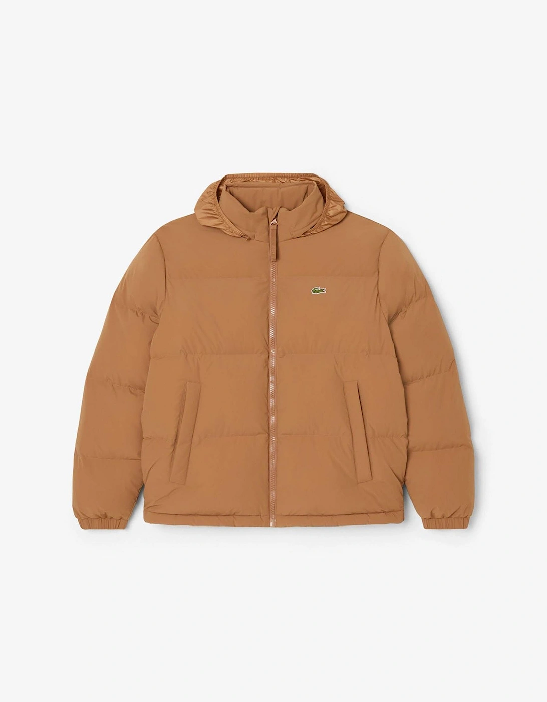 Solid Patterned Side Pocket Puffer Coat, 7 of 6