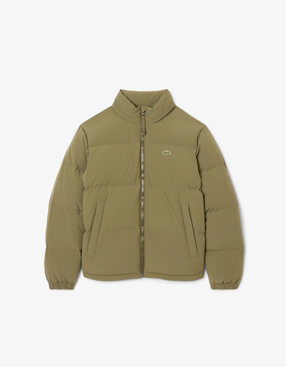 Solid Patterned Side Pocket Puffer Coat, 7 of 6