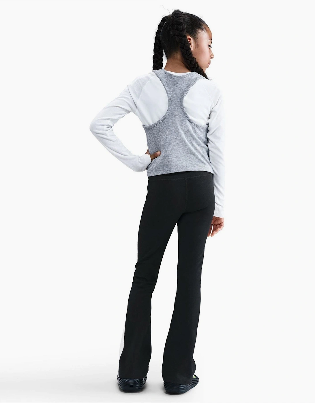 Stripe Patterned Classic Slim Leggings