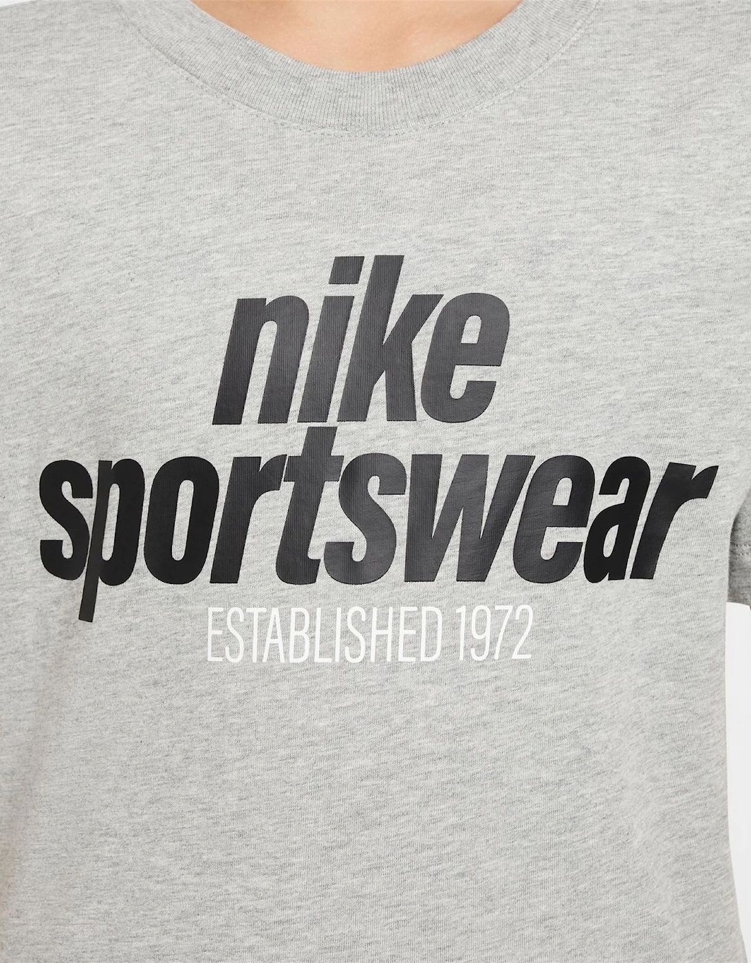 Logo Print Wordmark Crew Neck Short Sleeve T-Shirt