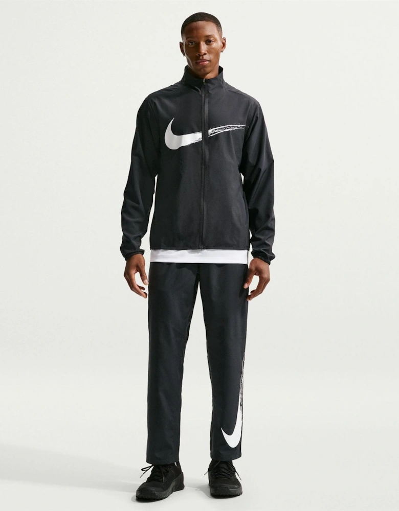 Logo Print Track Jacket with Logo