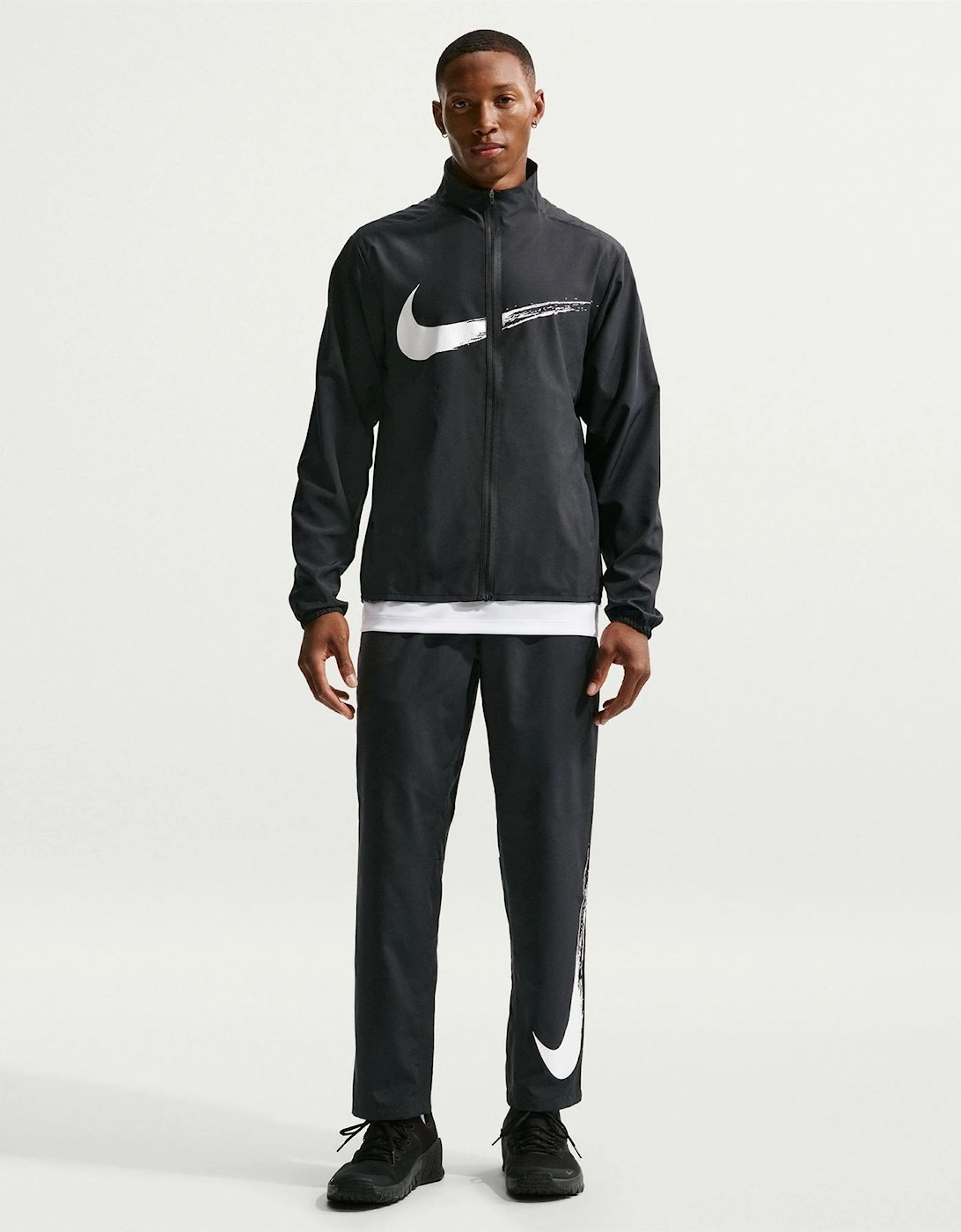 Logo Print Track Jacket with Logo