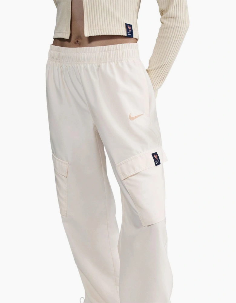Trend Solid Patterned Wide Leg Cargo Pants