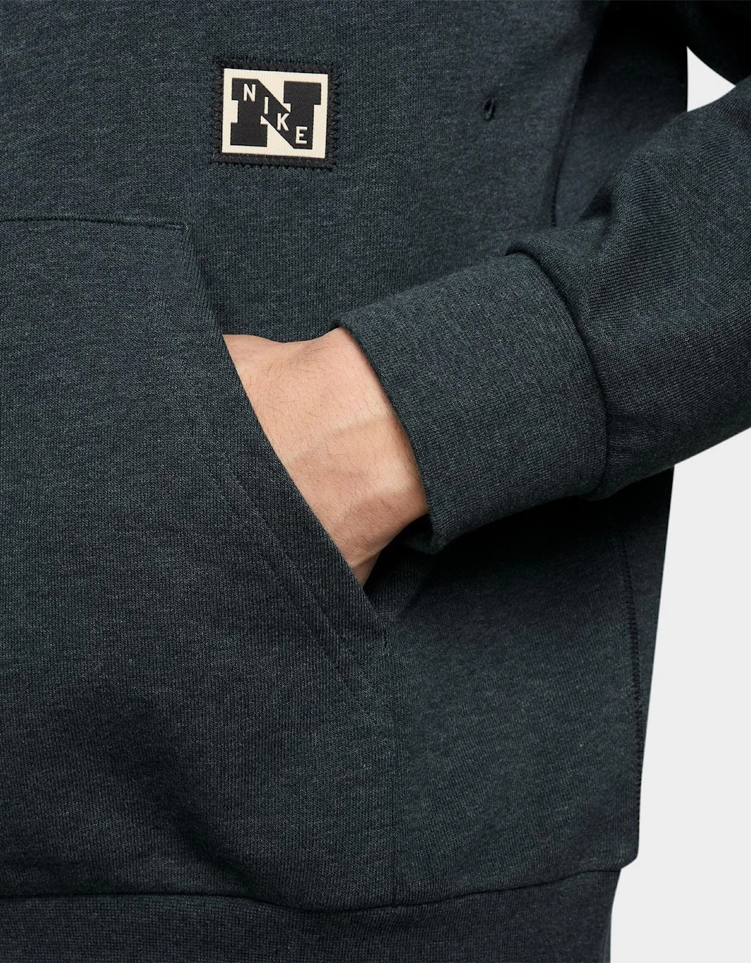 Heritage Wordmark Hooded Long Sleeve Sweatshirt