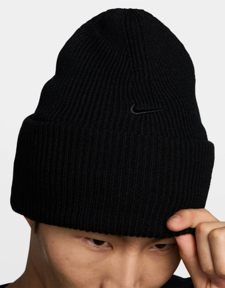 Peak Logo Embroidered Beanie