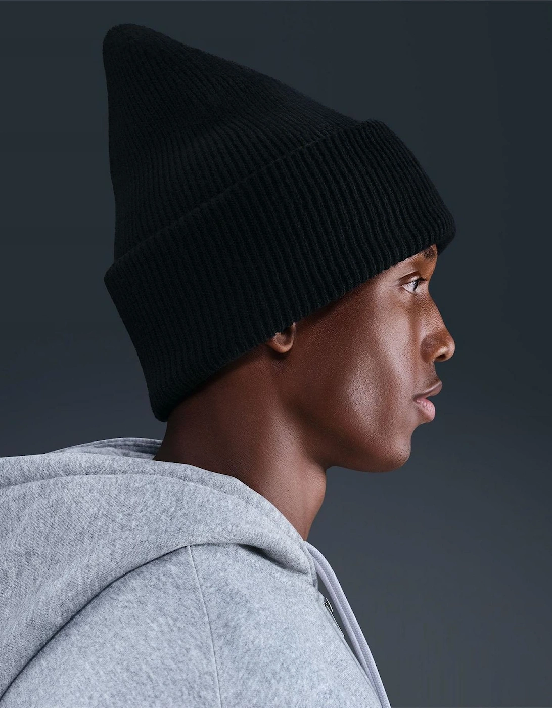 Peak Logo Embroidered Beanie