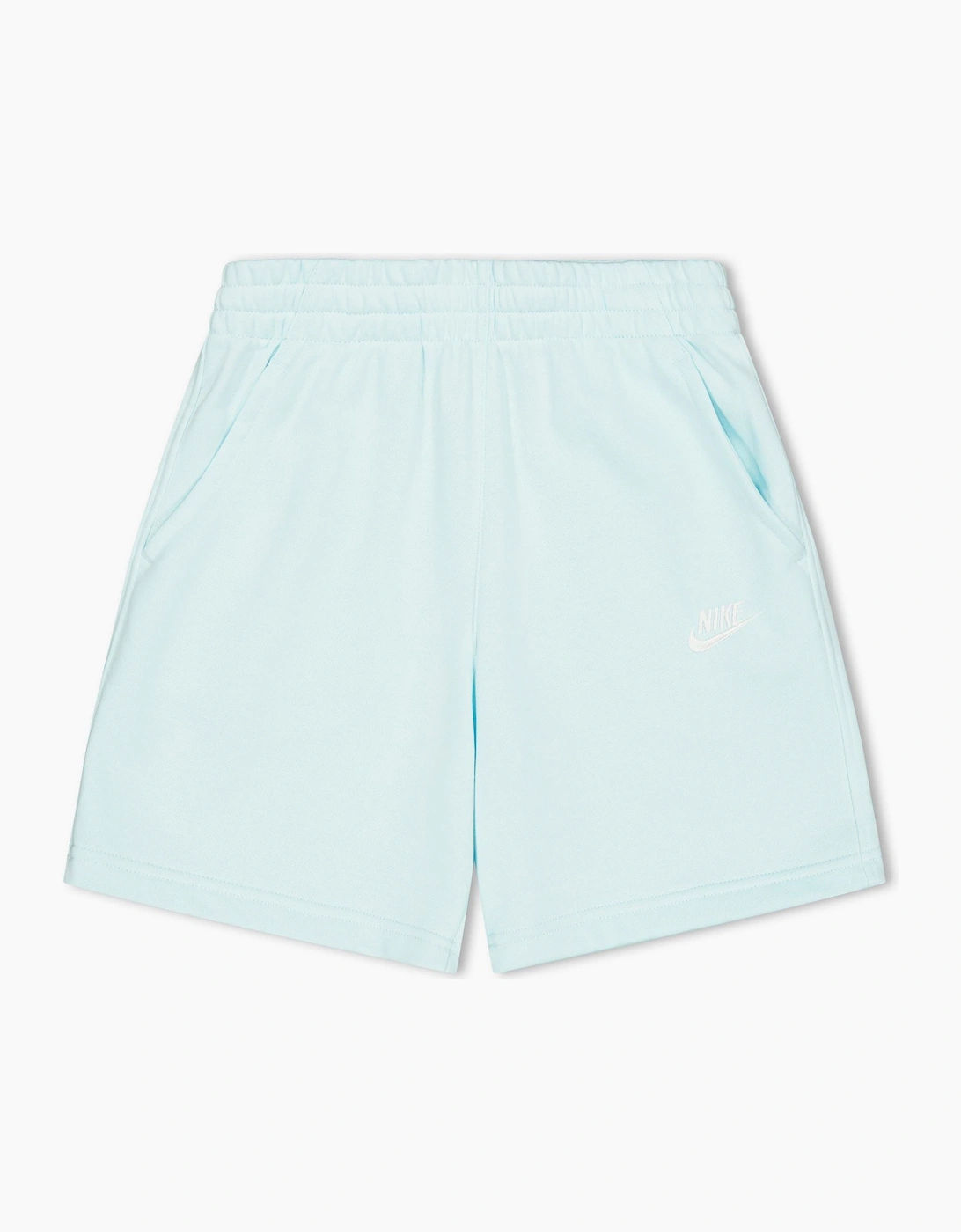 Solid Athletic Shorts with Elasticated Waistband, 3 of 2
