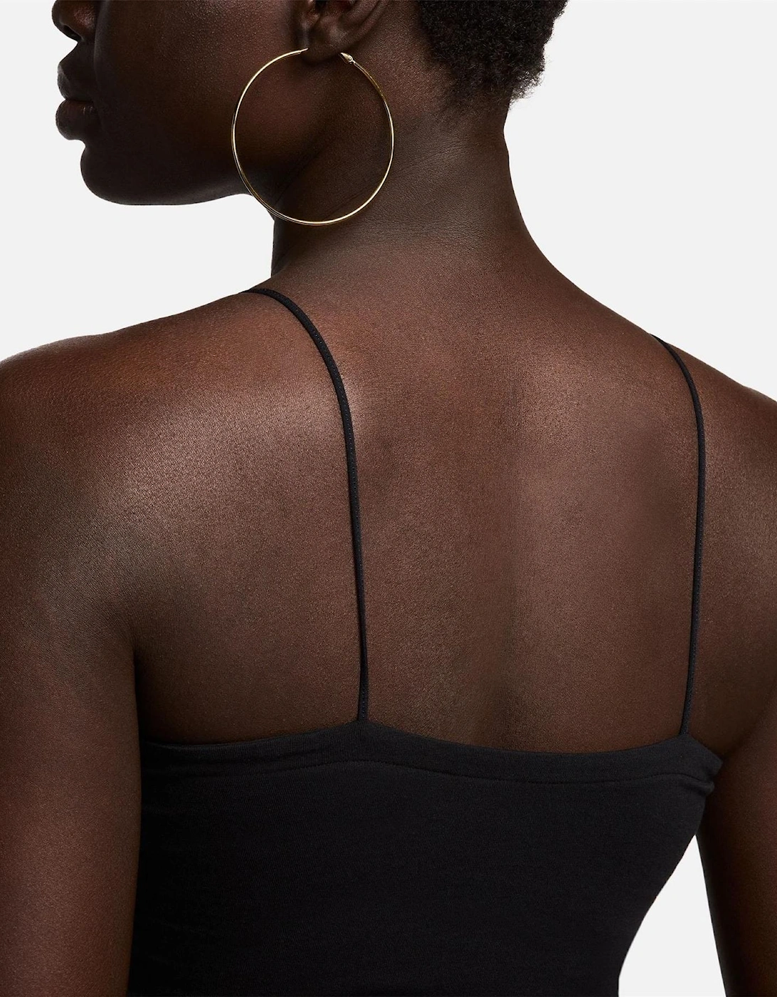 Bold Logo Spaghetti Strap Slim Fit Camisole Tank