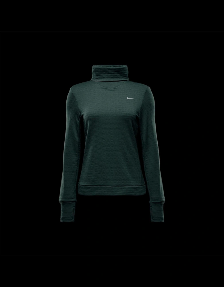High Neck Long Sleeve Regular Fit T-Shirt
