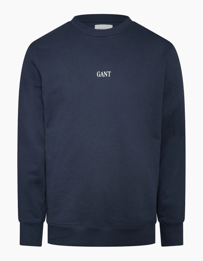Crew Neck Long Sleeve Regular Fit Sweatshirt