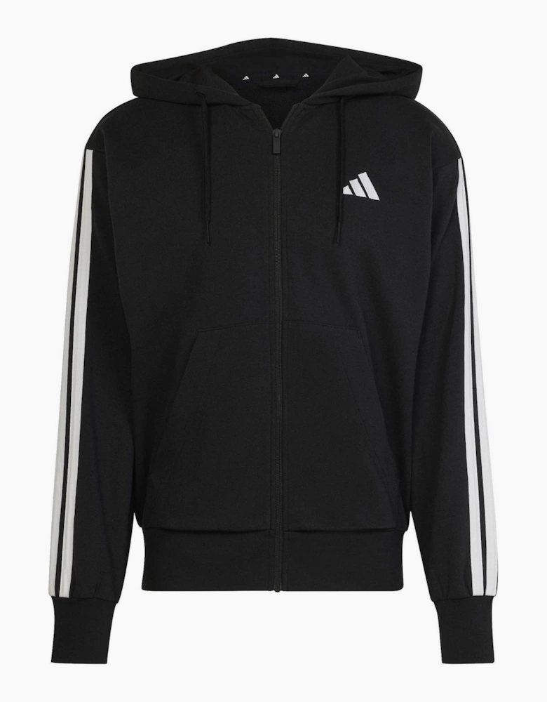 Hooded Neck Long Sleeve Sweatshirt with Stripes