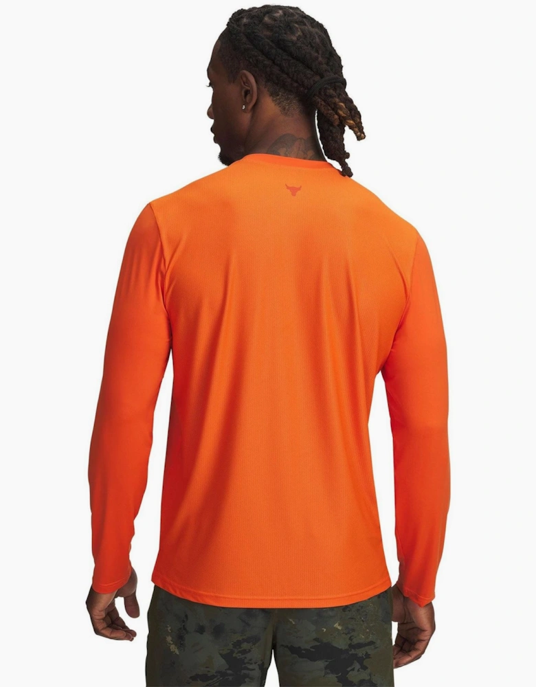 Wordmark Crew Neck Long Sleeve Jersey T-Shirt