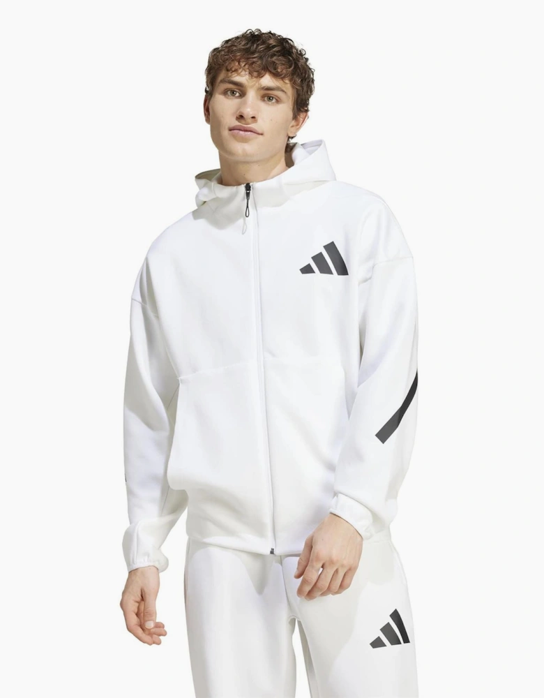 Z.N.E. Hooded Neck Long Sleeve Sweatshirt