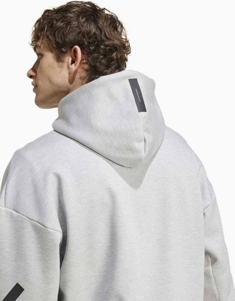 Z.N.E. Hooded Neck Long Sleeve Sweatshirt
