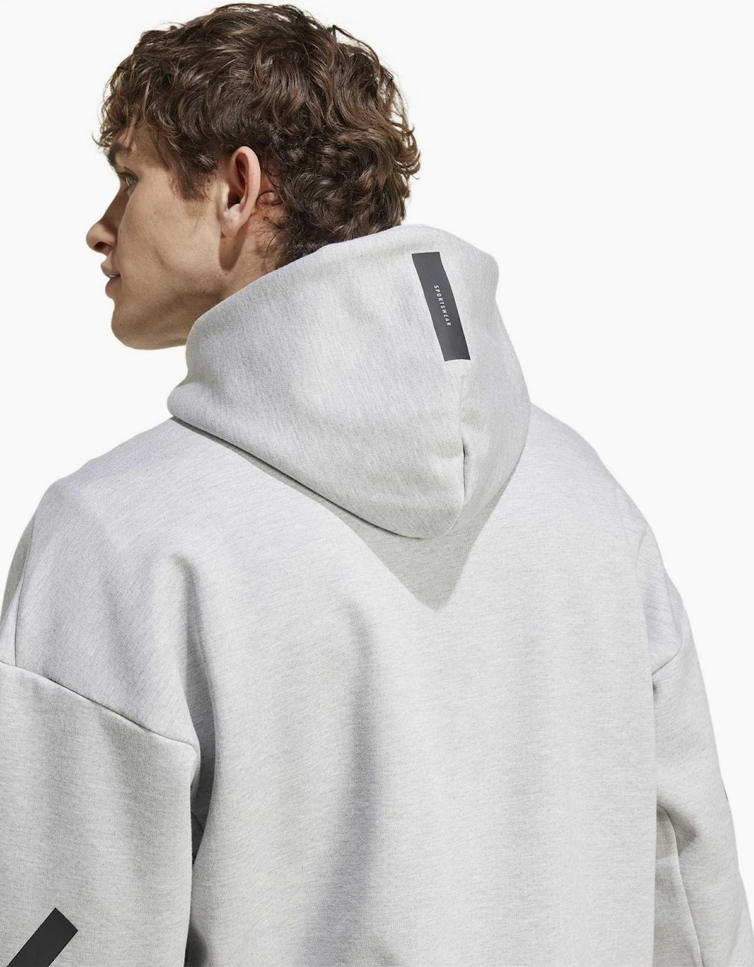 Z.N.E. Hooded Neck Long Sleeve Sweatshirt