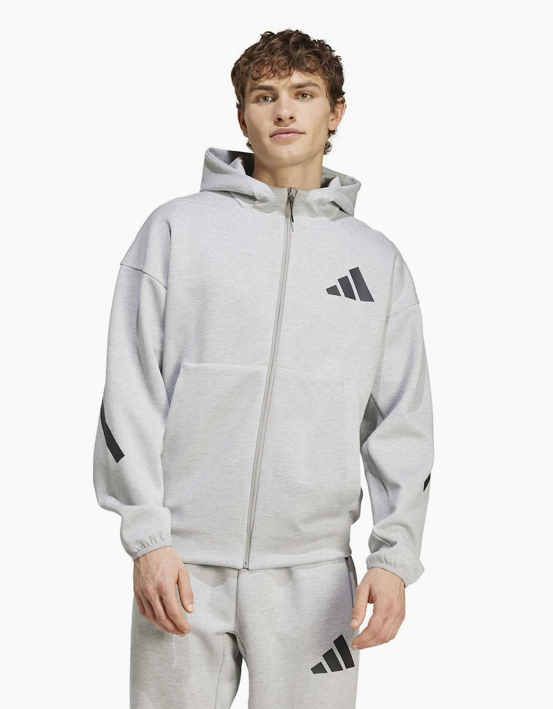 Z.N.E. Hooded Neck Long Sleeve Sweatshirt