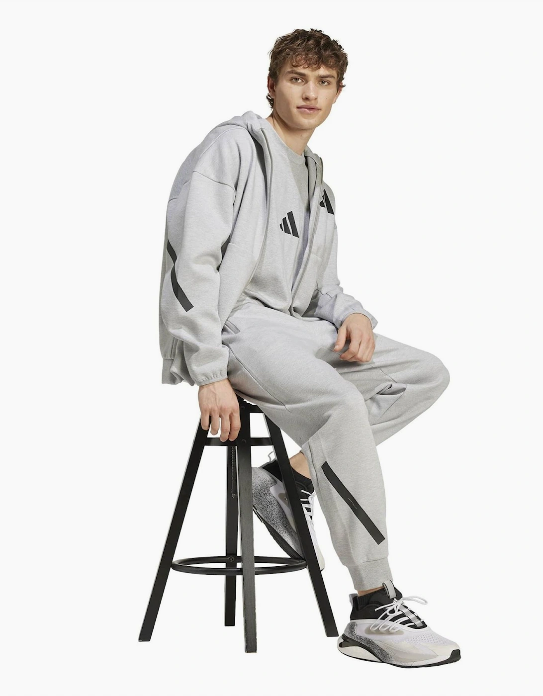 Z.N.E. Hooded Neck Long Sleeve Sweatshirt