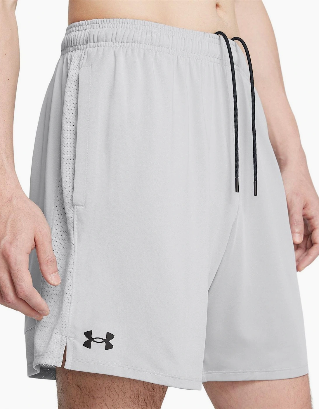 Tech Vent Solid Athletic Shorts