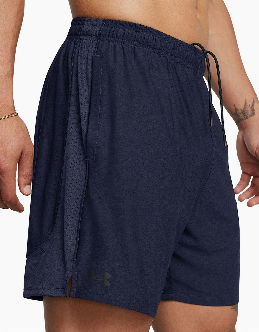 Tech Vent Solid Athletic Shorts