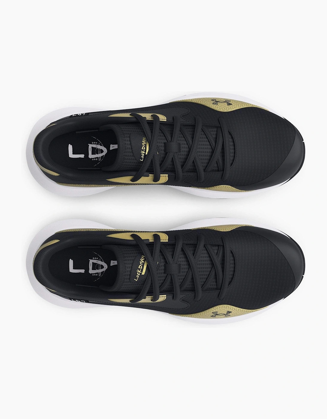 UA Lockdown 7 Low Top Basketball Sneakers