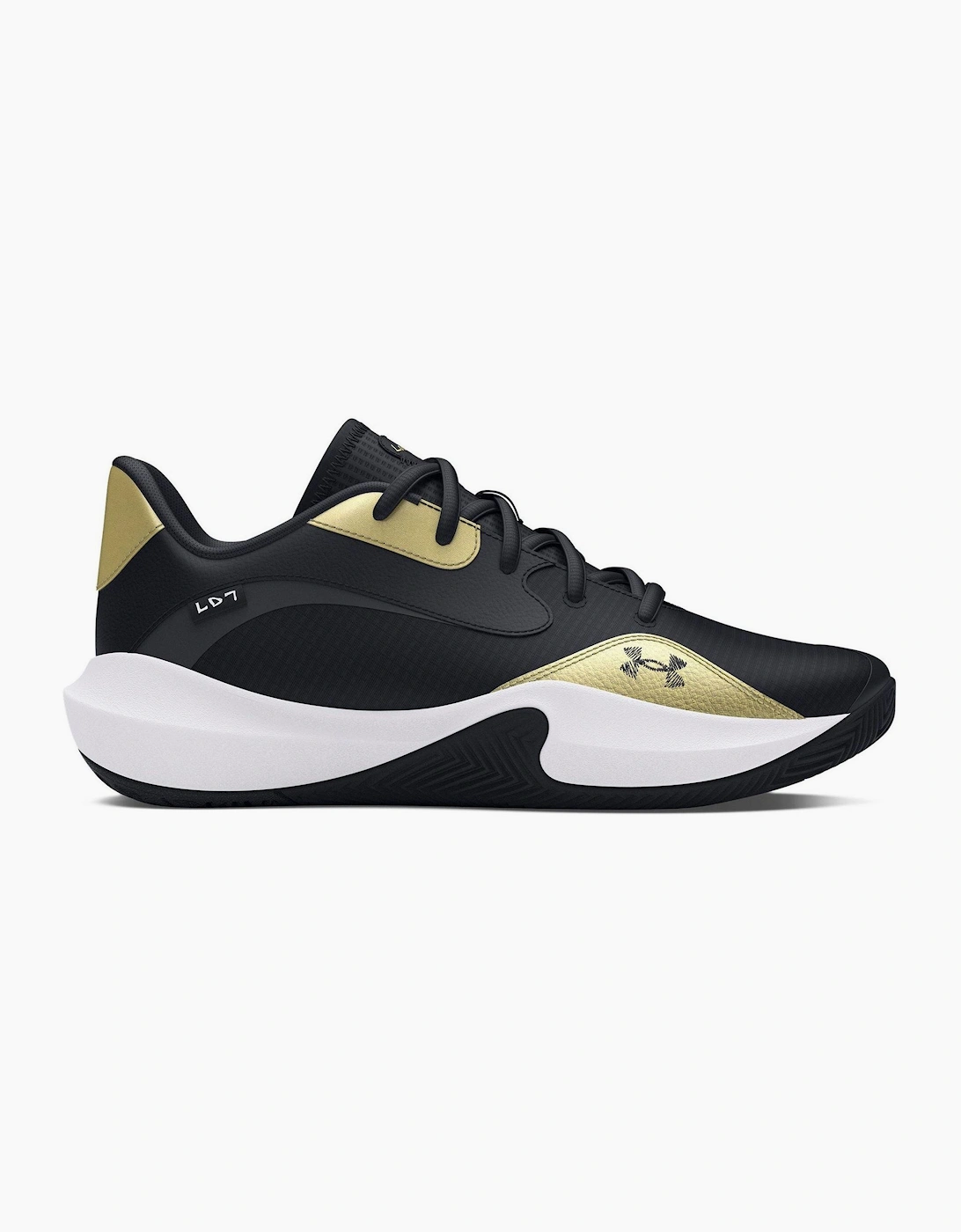 UA Lockdown 7 Low Top Basketball Sneakers