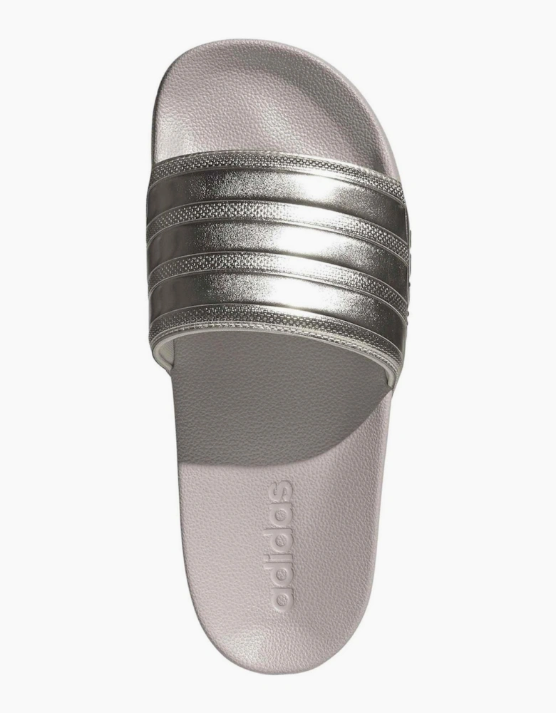 Adilette Slides with Three Stripes