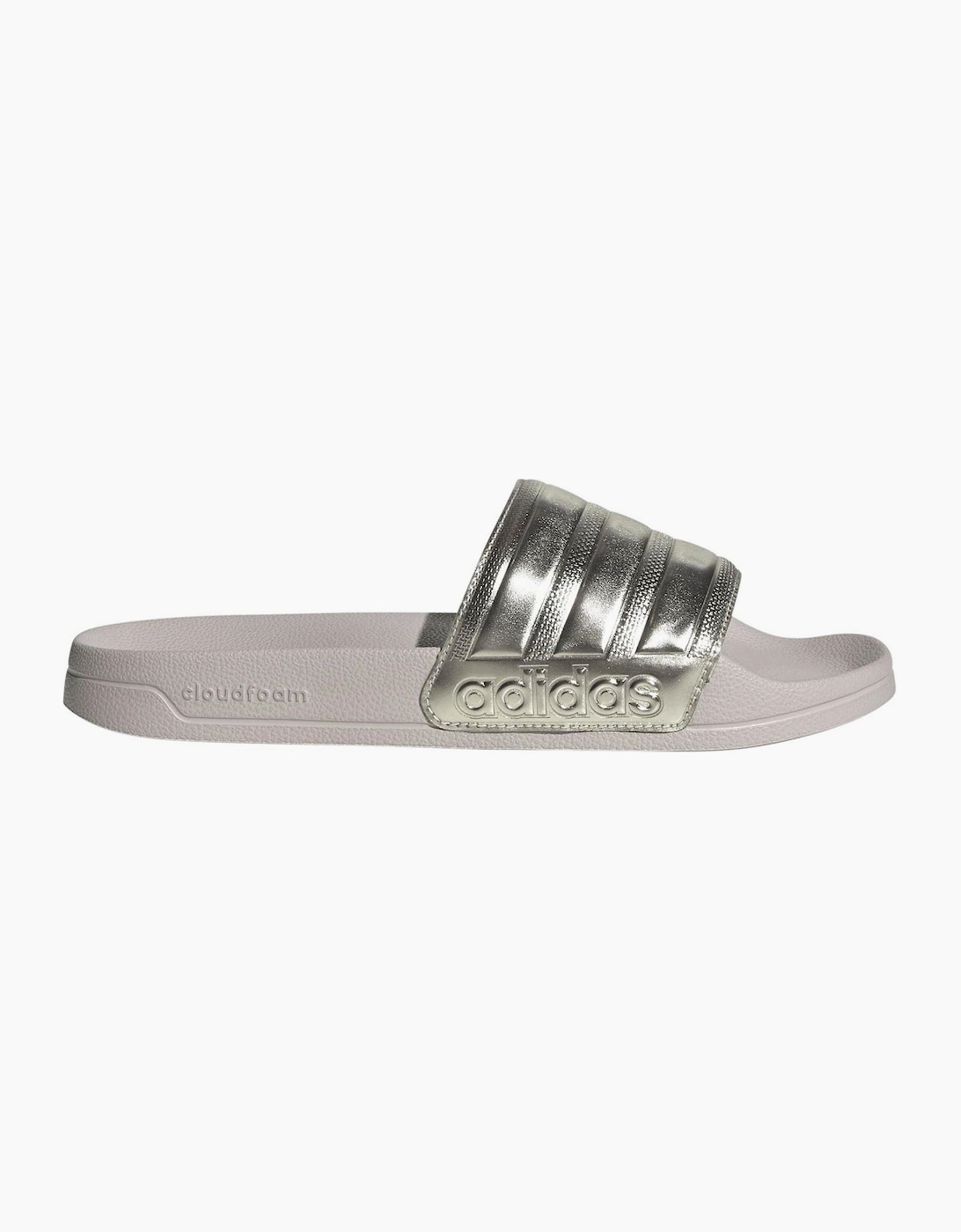 Adilette Slides with Three Stripes, 7 of 6