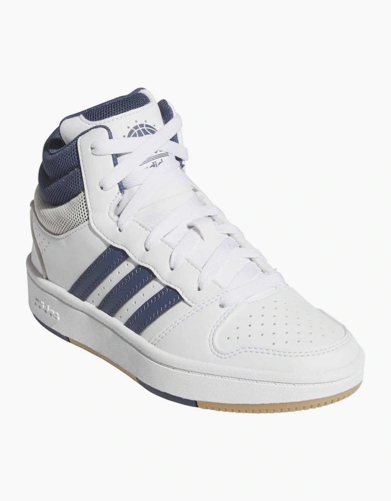 Hoops Mid Hi Top Lace Up Sneakers