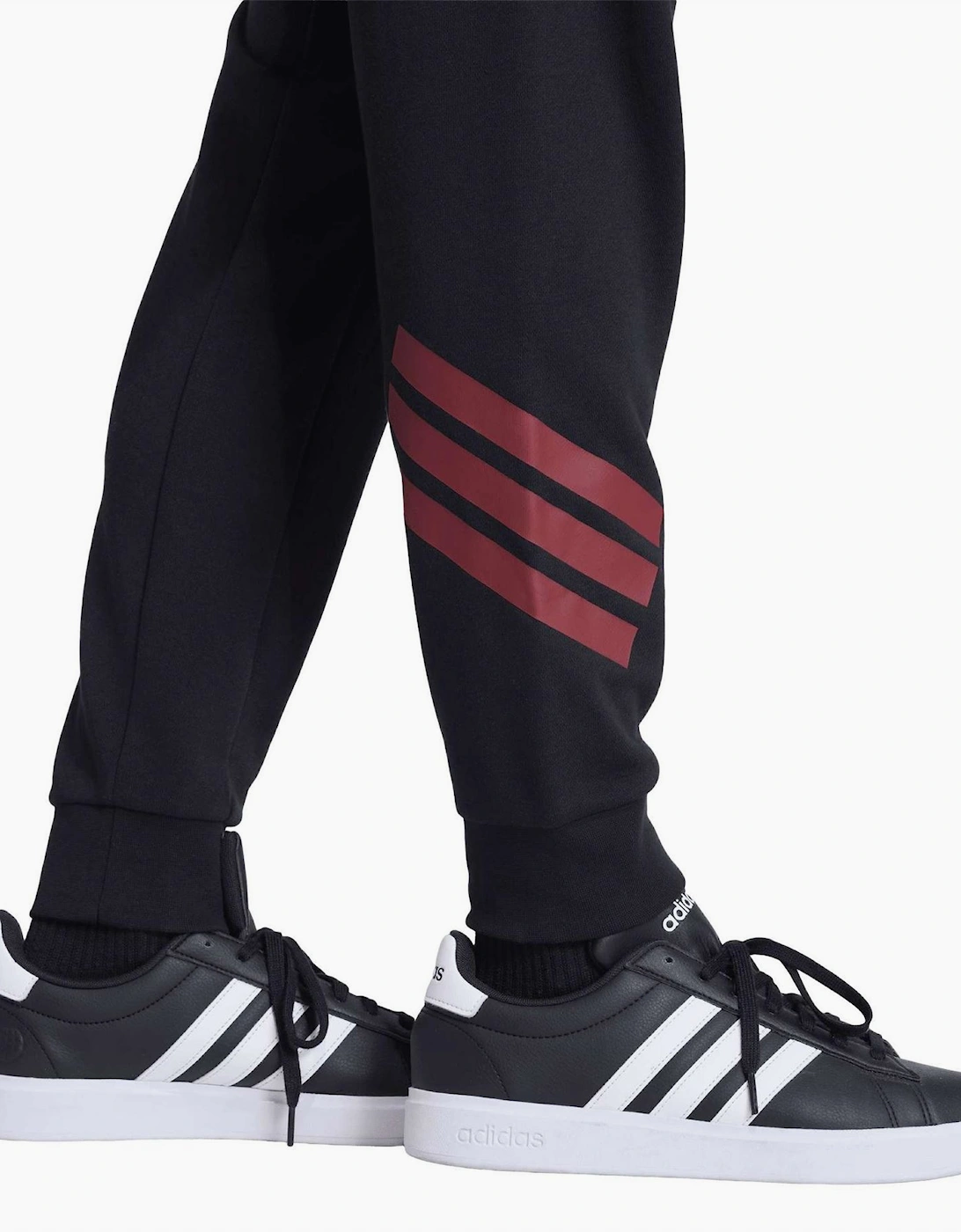Three Stripes Slim Tapered Running Pants
