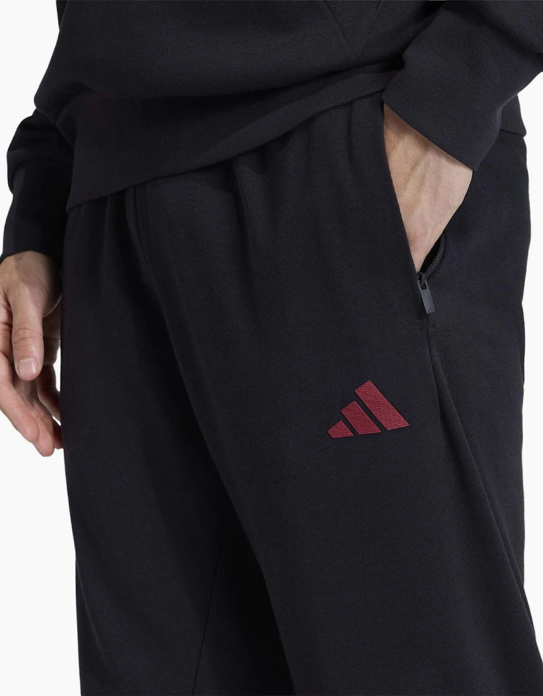Three Stripes Slim Tapered Running Pants