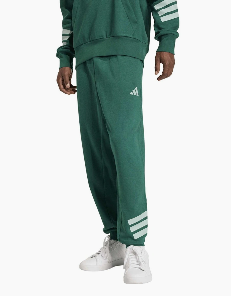 Three Stripes Slim Tapered Running Pants