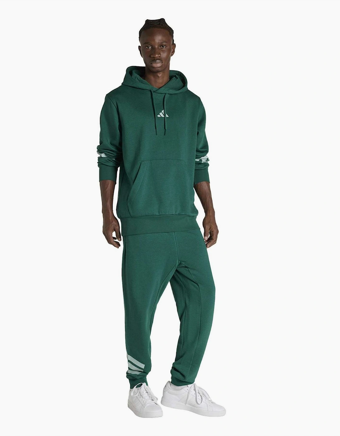 Three Stripes Slim Tapered Running Pants