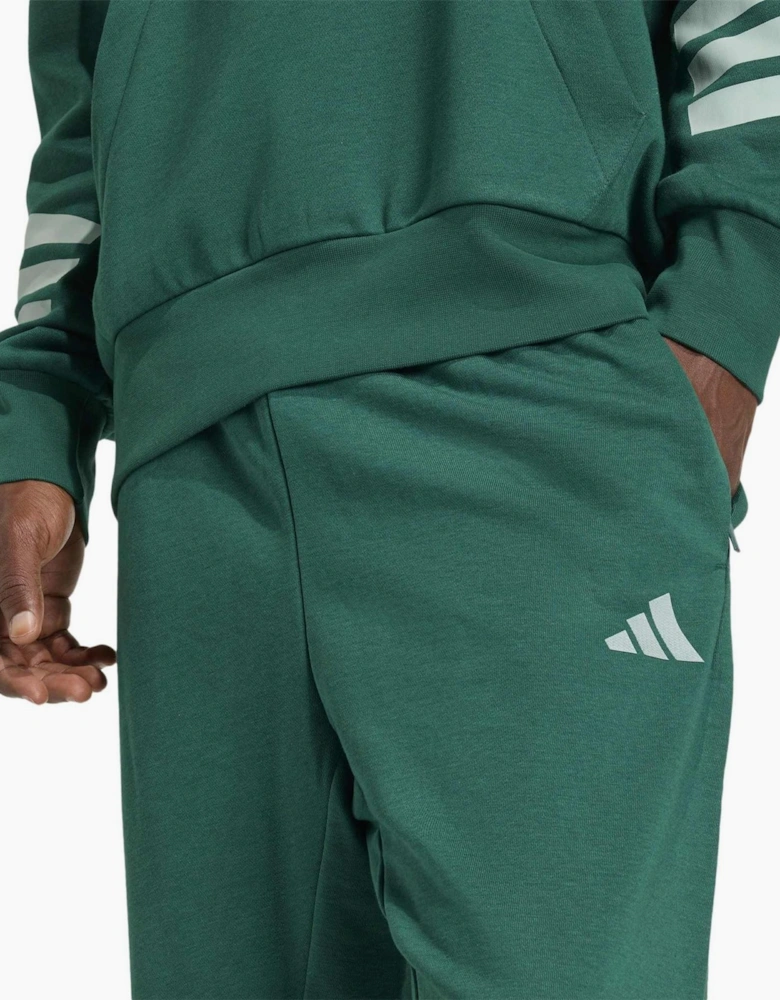 Three Stripes Slim Tapered Running Pants