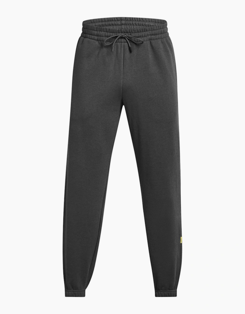 Curry Solid Patterned Running Joggers