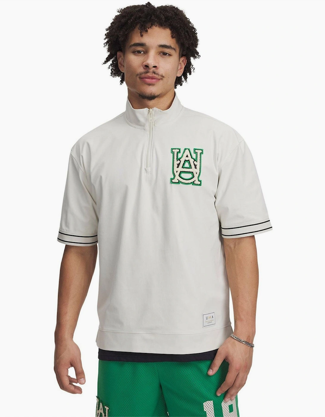 Courtside High Neck Short Sleeve Shirt, 4 of 3