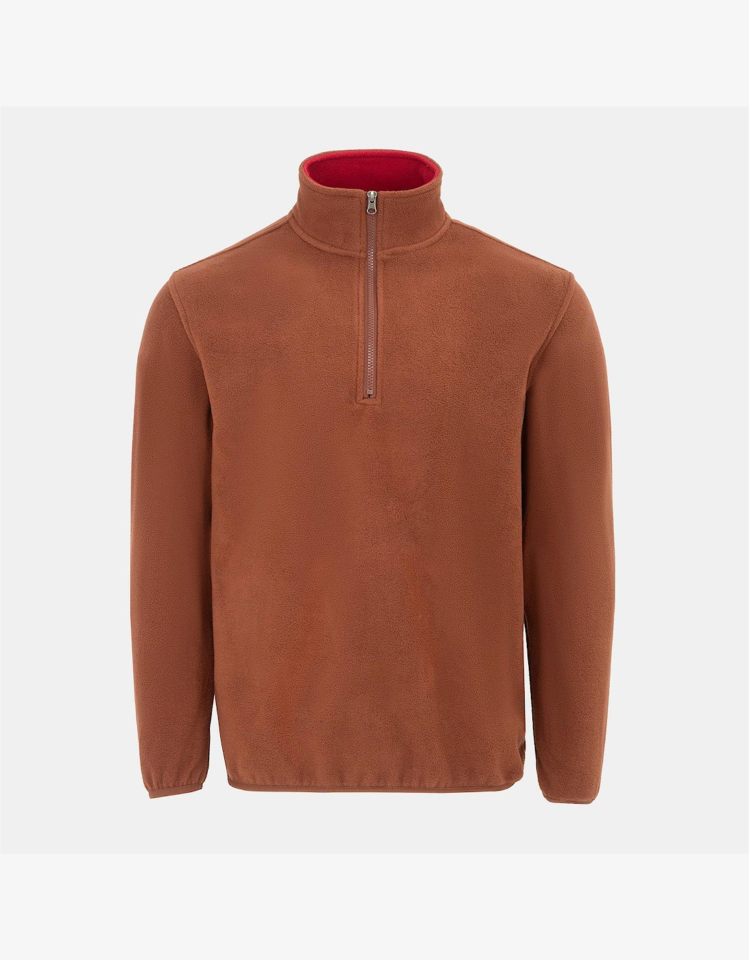 Mens Quarter Zip Fleece Jacket, 5 of 4