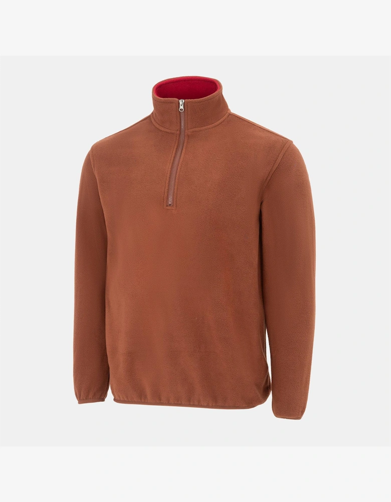 Mens Quarter Zip Fleece Jacket