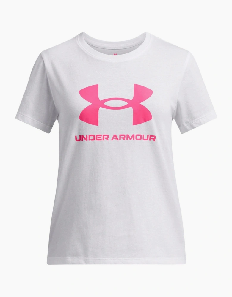 Bold Logo Crew Neck Short Sleeve T-Shirt