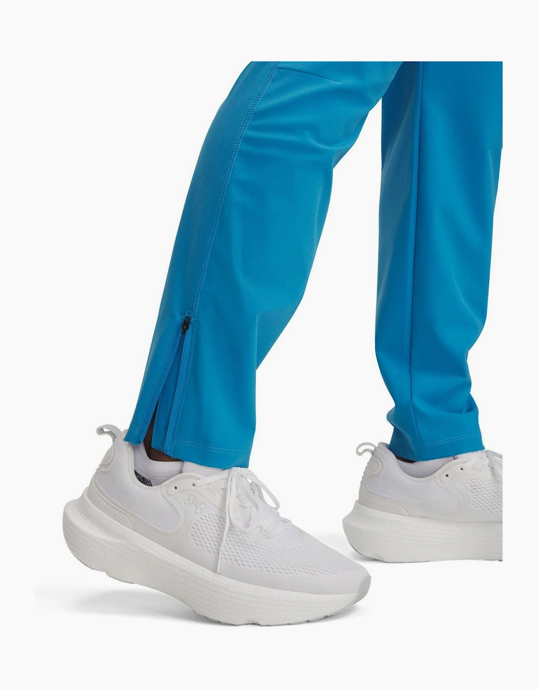 Launch Solid Patterned Tapered Running Pants