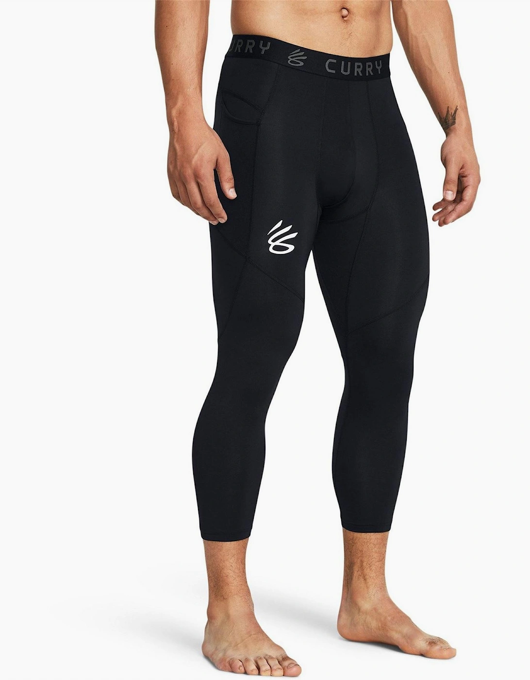 Curry Solid Compression Fit Shapewear Leggings