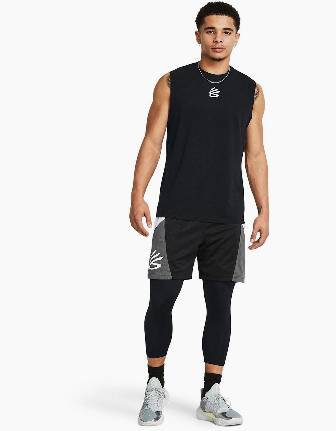 Curry Solid Compression Fit Shapewear Leggings