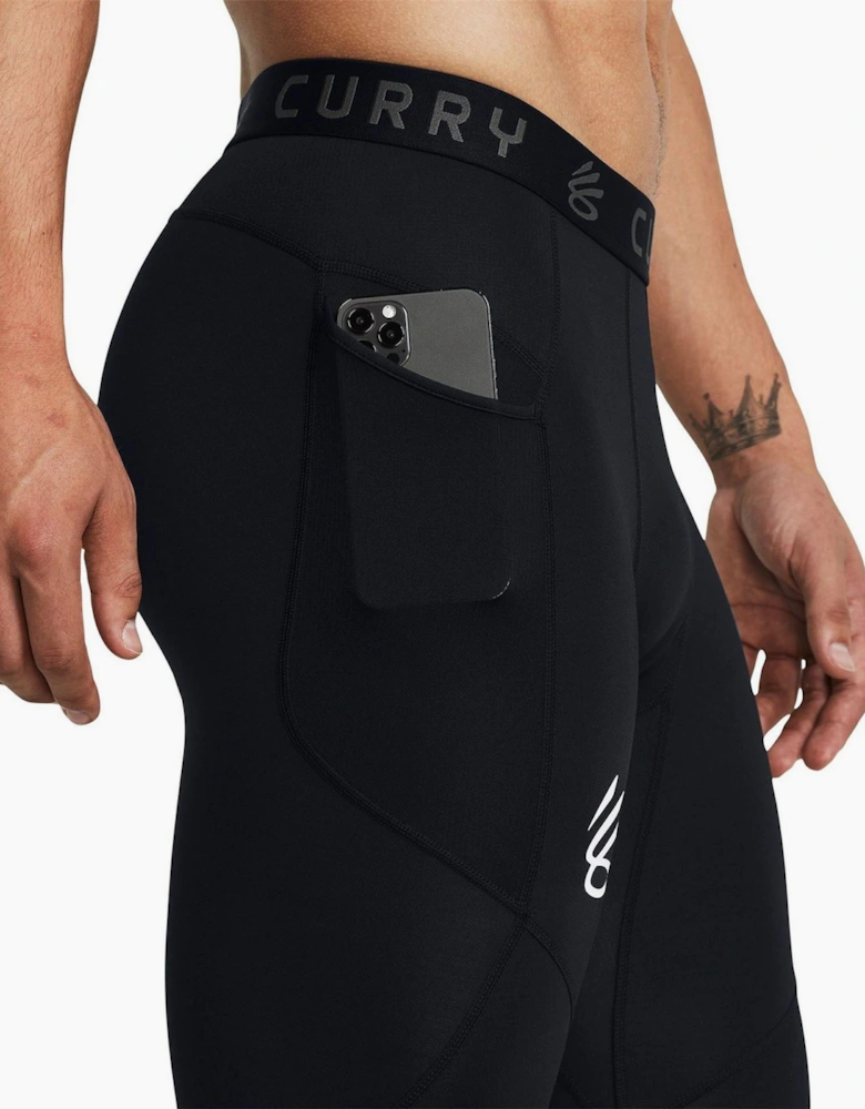 Curry Solid Compression Fit Shapewear Leggings