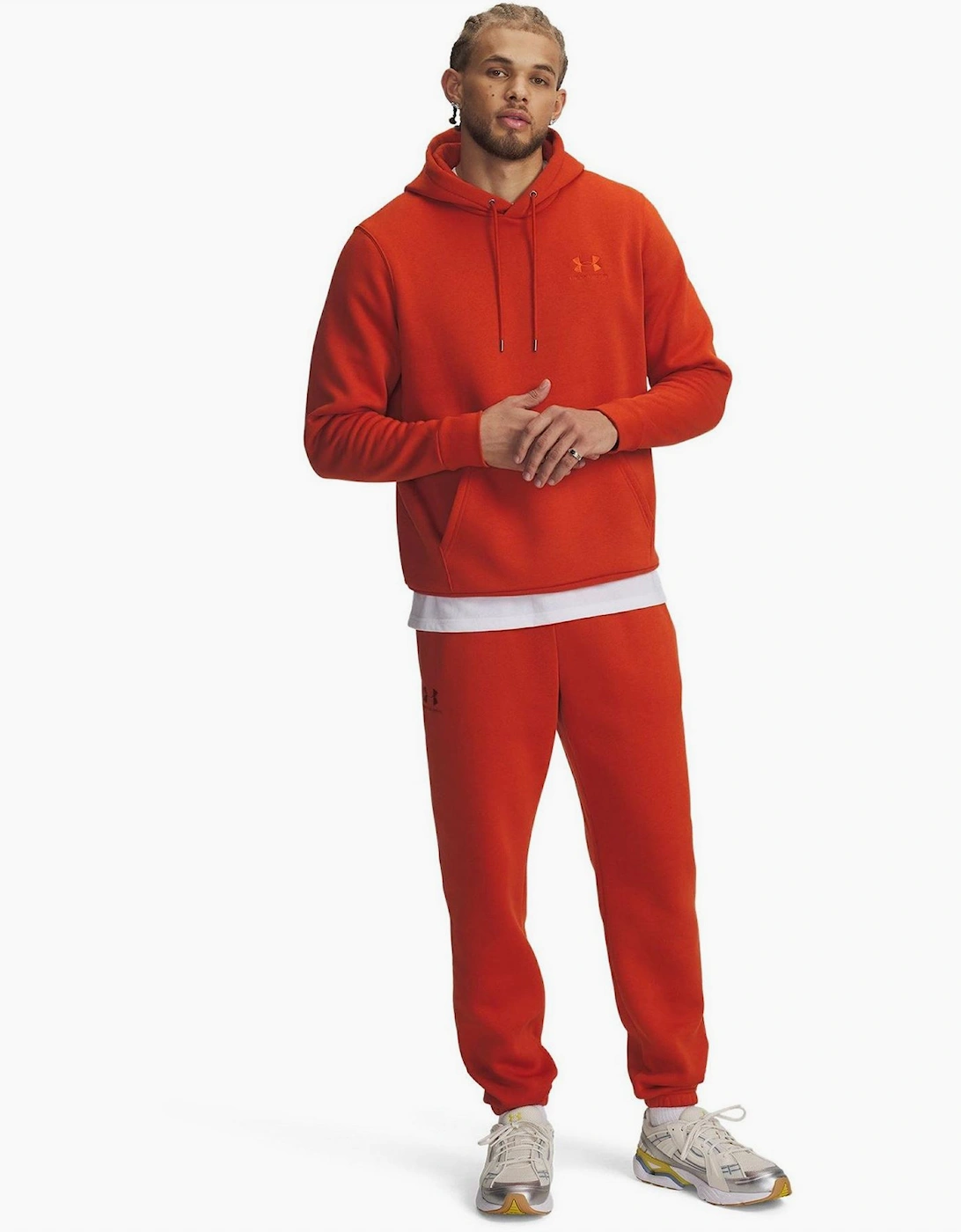 Icon Solid Patterned Tapered Joggers
