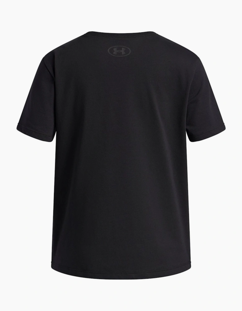 UA Rival Wordmark Crew Neck Short Sleeve T-Shirt