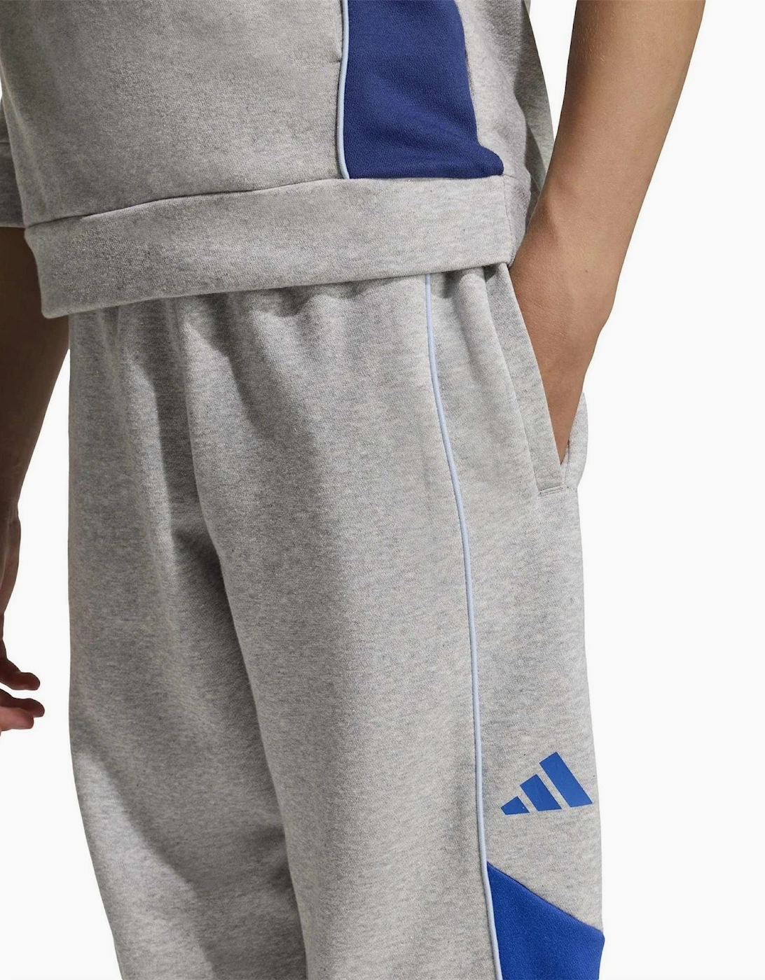 Color Block Slim Side Stripe Joggers