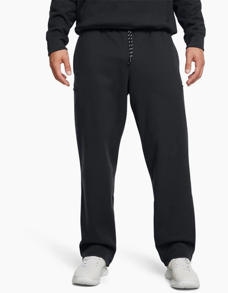 Curry Solid Patterned Running Pants