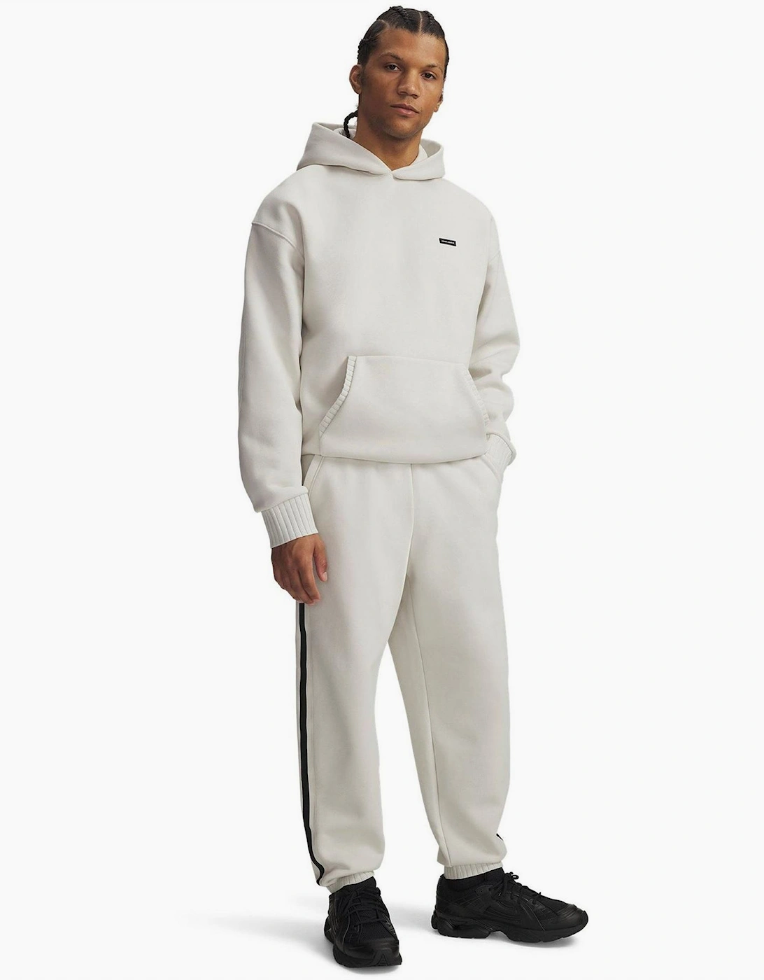Icon Ribbed Patterned Regular Fit Joggers