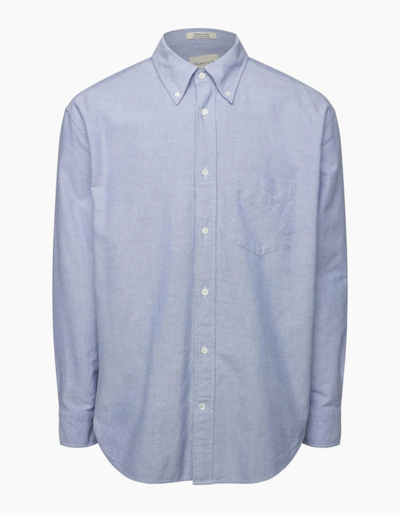 Button Down Collar Long Sleeve Shirt with Chest Pocket